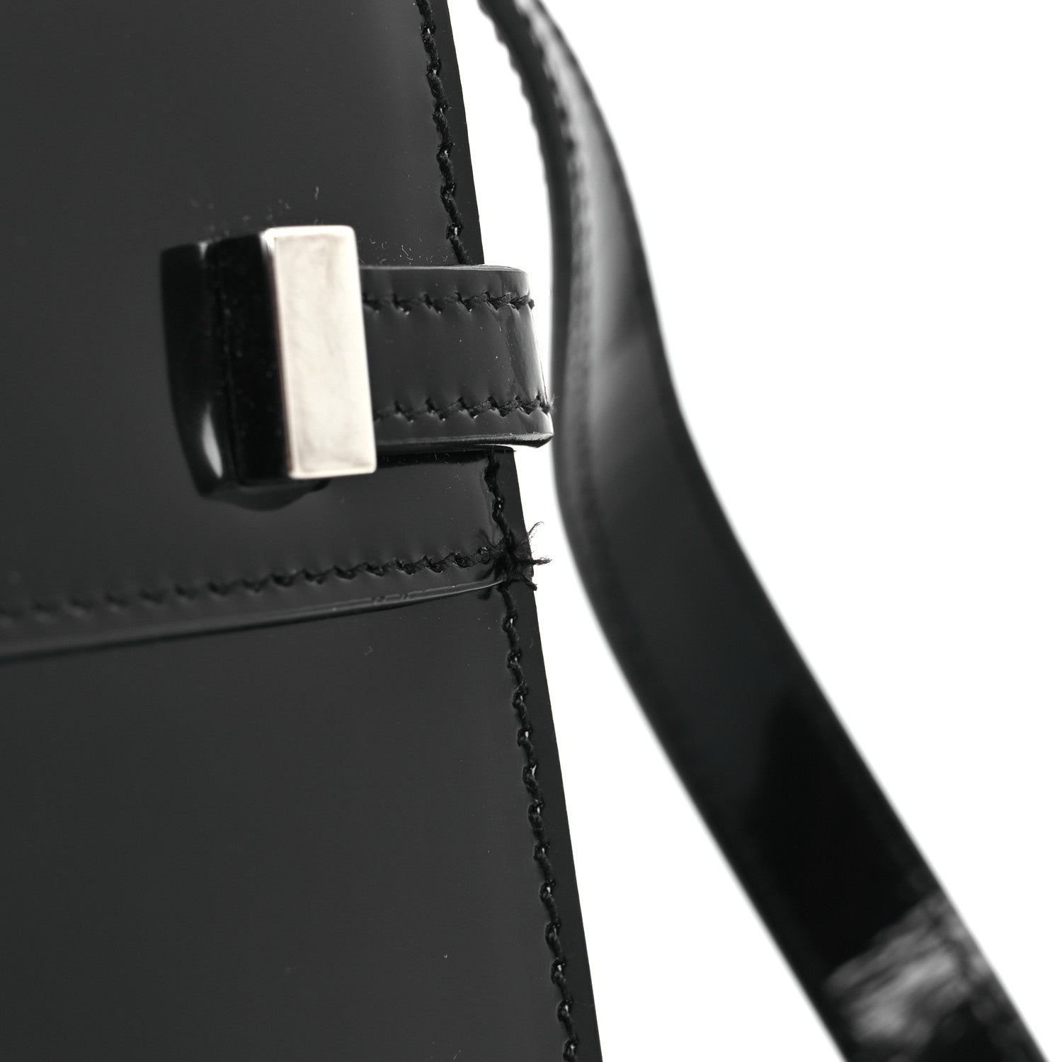 Saint Laurent Patent Mini Manhattan Shoulder Bag Black 11 of 11