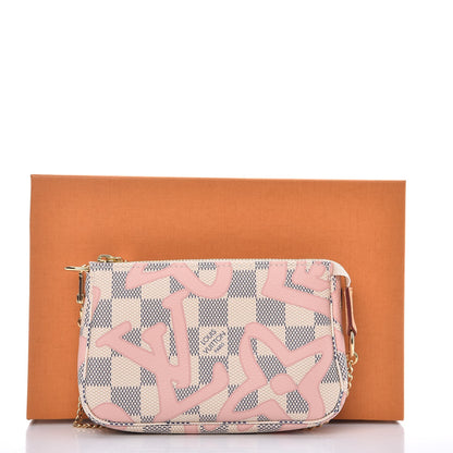 Louis Vuitton Damier Azur Tahitienne Mini Pochette Accessories 9 of 9