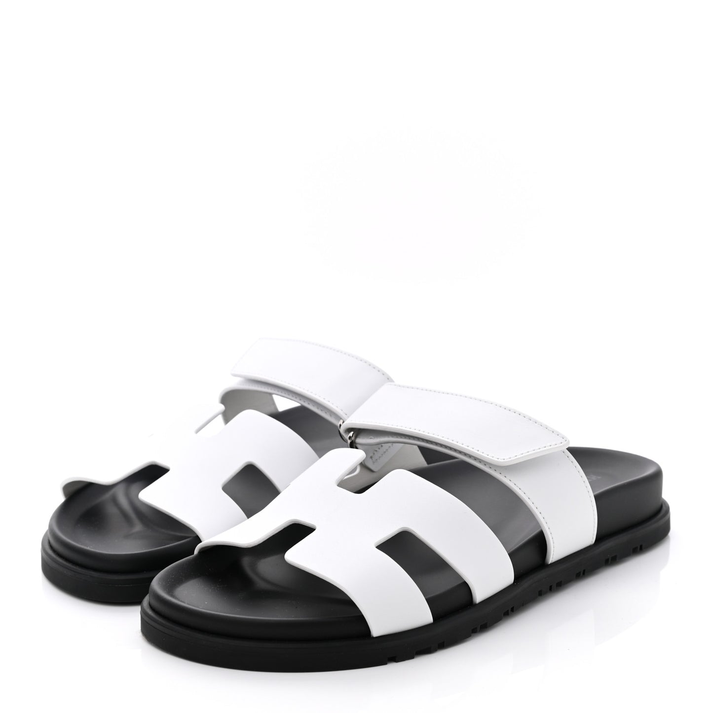 Calfskin Womens Chypre Sandals 37.5 White