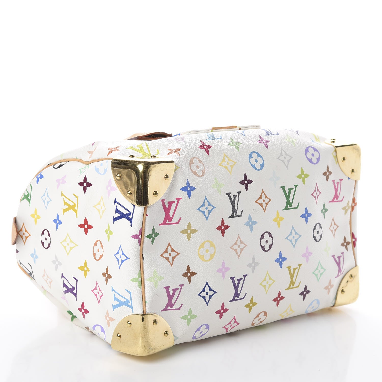 Louis Vuitton Monogram Multicolor Speedy 30 White 3 of 7
