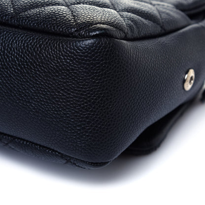 Chanel Caviar Quilted Jumbo Easy Flap Black 12 of 12