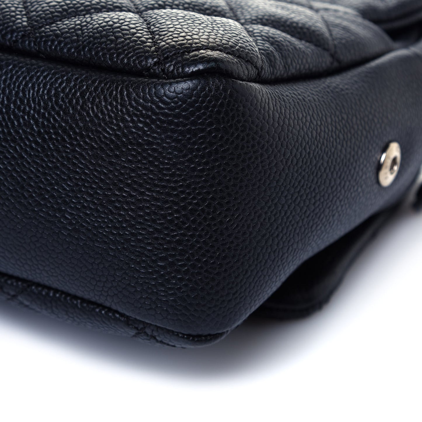 Caviar Quilted Jumbo Easy Flap Black
