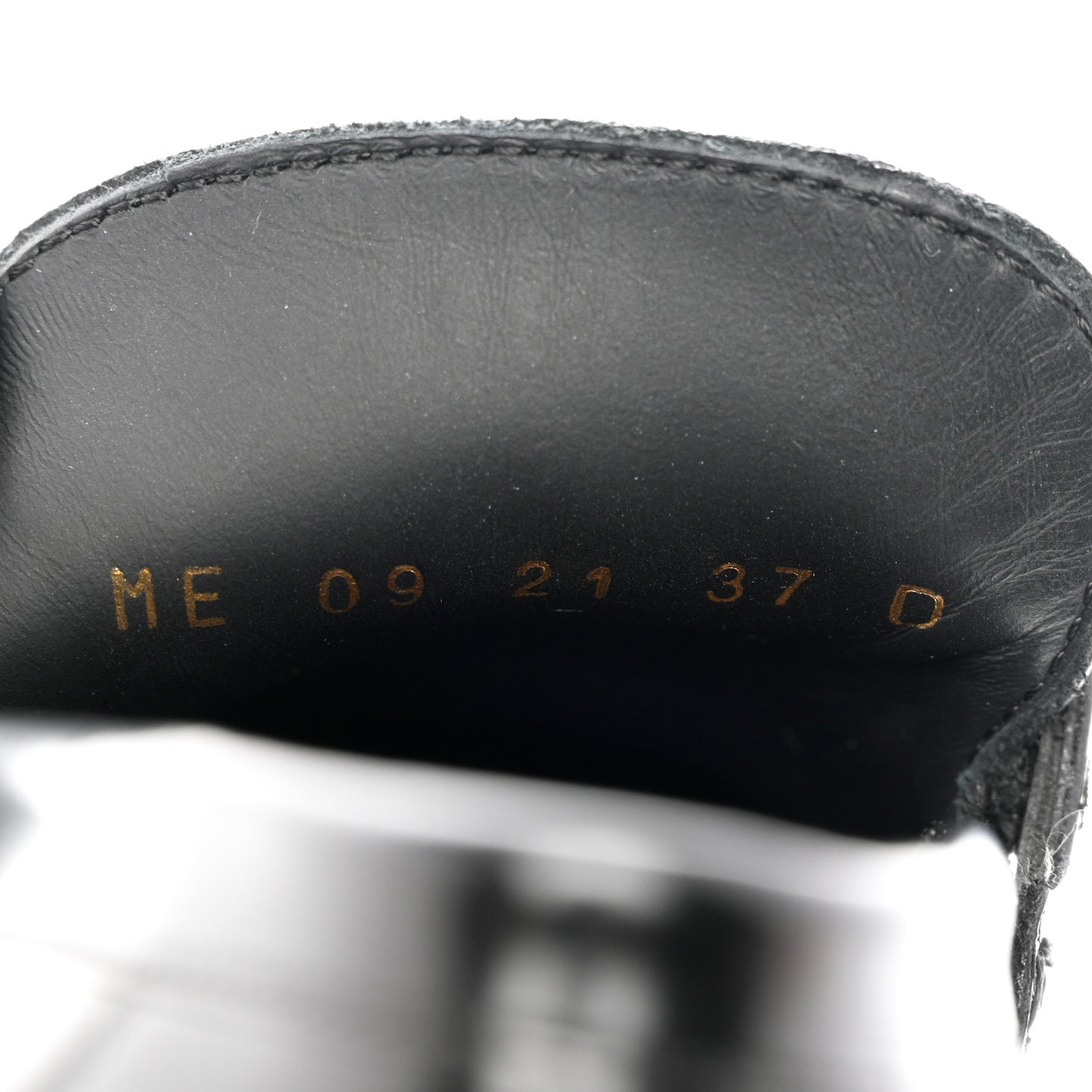 Brushed Calfskin Dior Code Lug Sole 15mm Loafers 37 Black