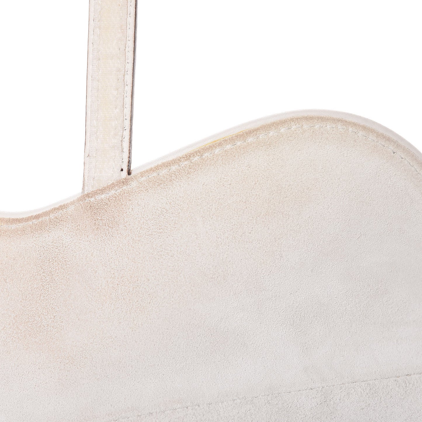 Calfskin Saddle Bag White