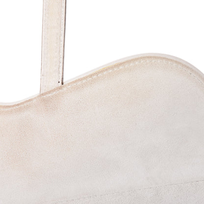 Christian Dior Calfskin Saddle Bag White 9 of 18