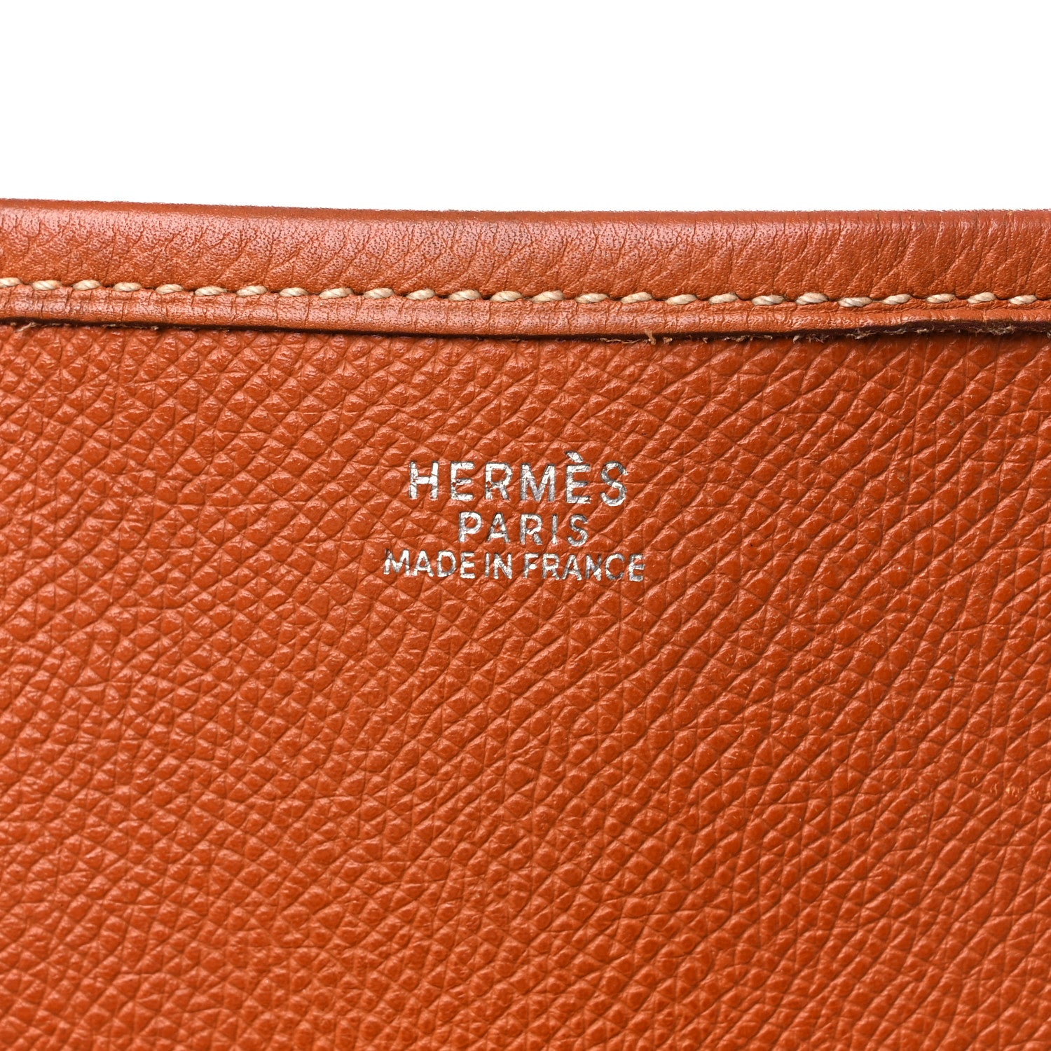 Hermes Epsom Evelyne II TGM Orange 6 of 18