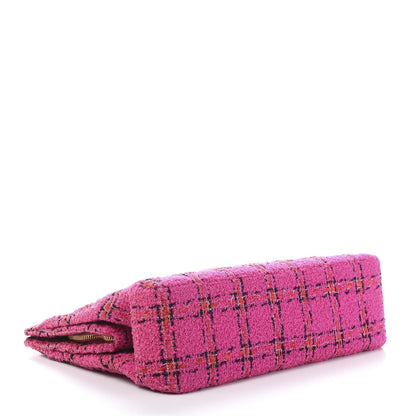 Chanel Tweed Crossbody Bag Pink 5 of 15