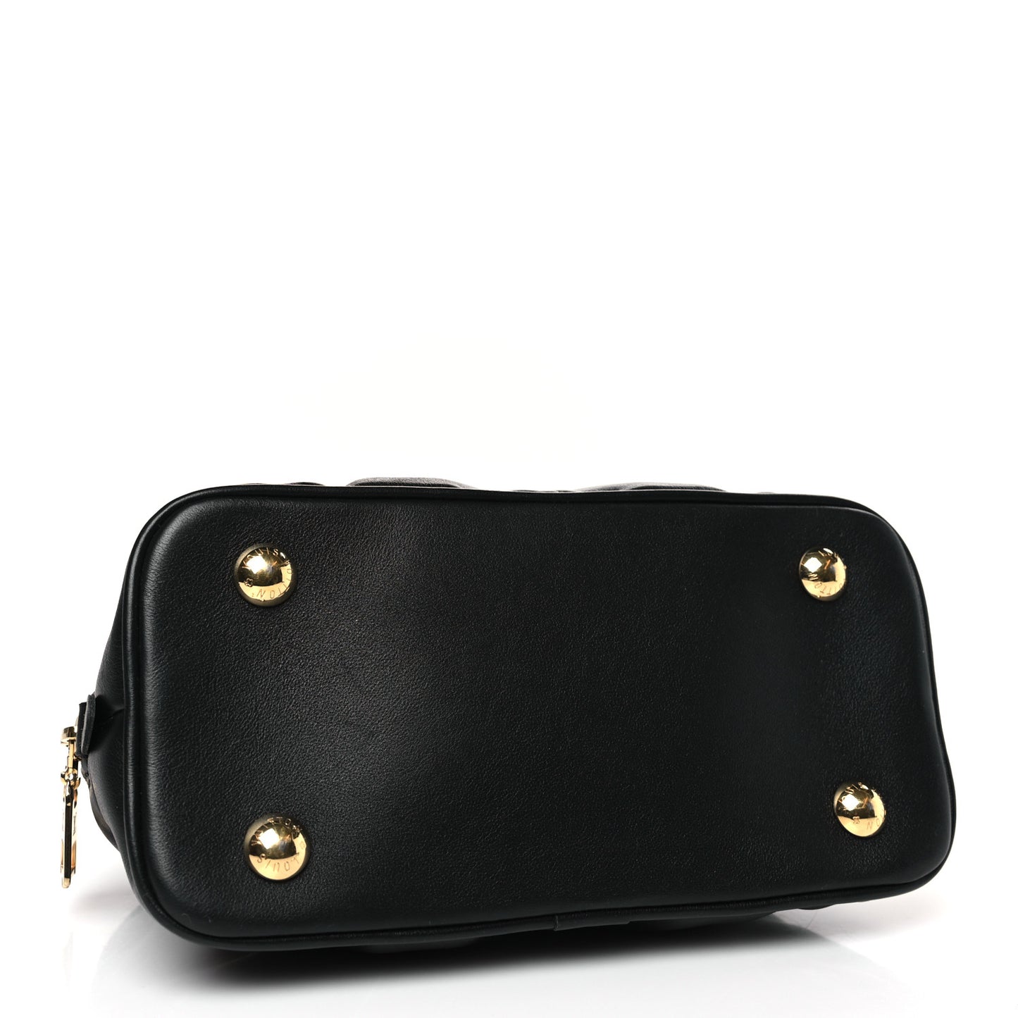 Calfskin Bubblegram Alma BB Black