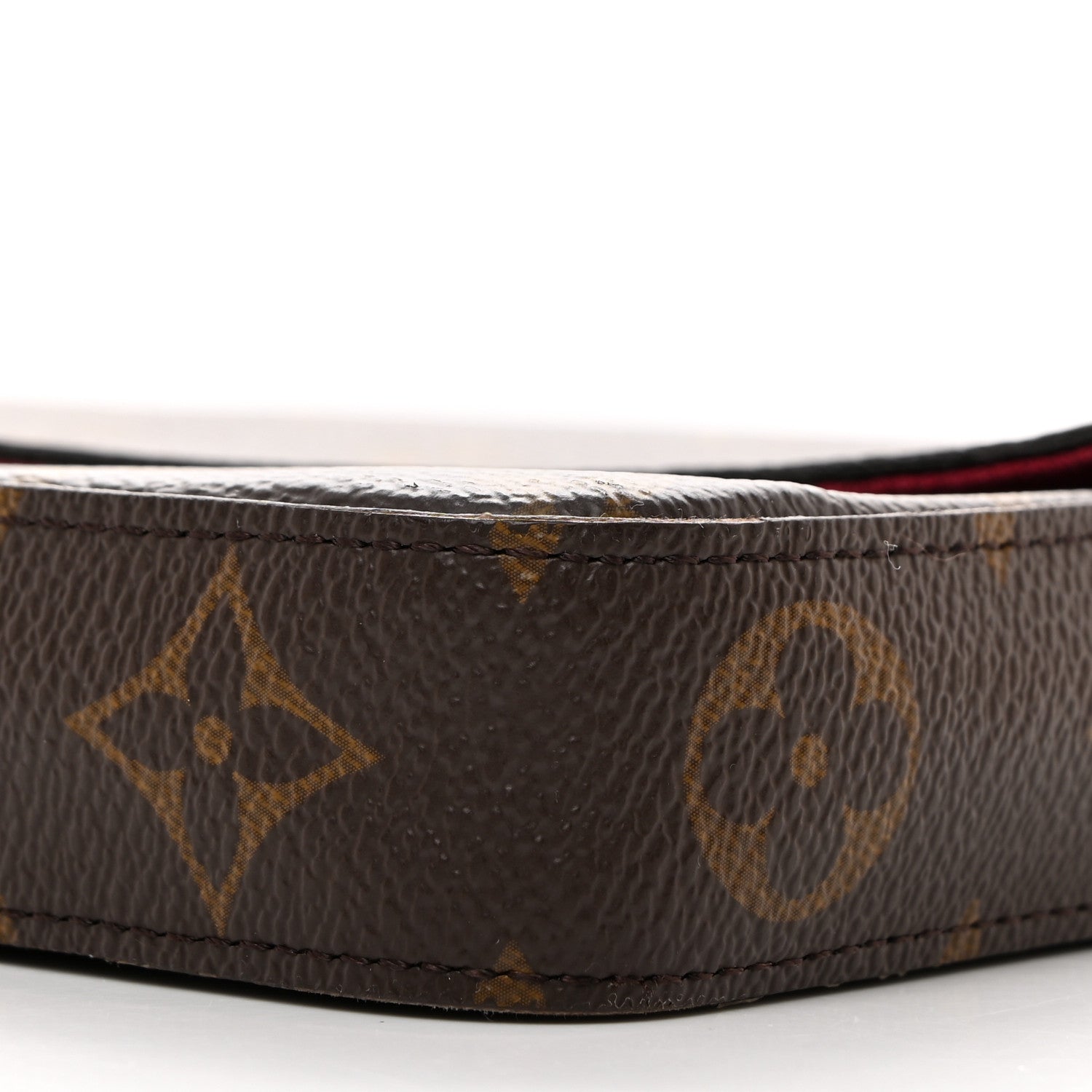 Louis Vuitton Monogram Pochette Felicie Chain Wallet Fuchsia 10 of 10