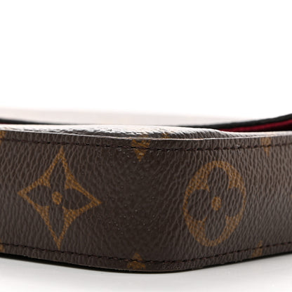 Louis Vuitton Monogram Pochette Felicie Chain Wallet Fuchsia 10 of 10