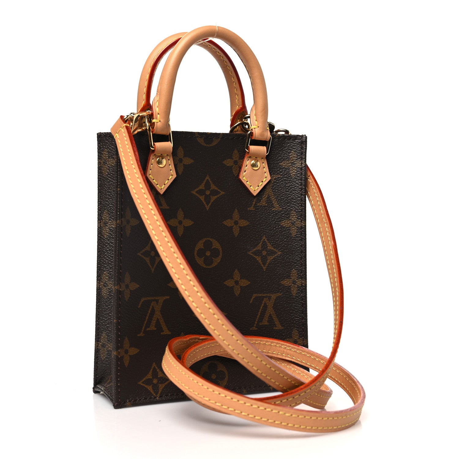 Louis Vuitton Monogram Petit Sac Plat 3 of 13