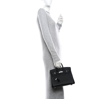 Hermes Togo Birkin 25 Black 2 of 12