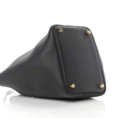 Hermes Taurillon Clemence Picotin Lock 18 PM Black 9 of 11