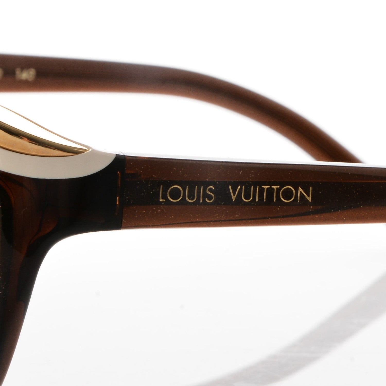 Louis Vuitton Ivy Cat Sunglasses Z0748E Brown 8 of 8