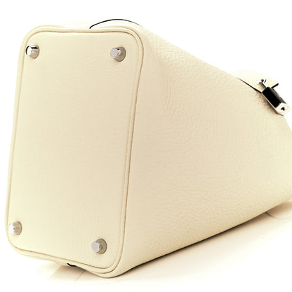 Hermes Taurillon Clemence Picotin Lock 18 PM Nata 10 of 11
