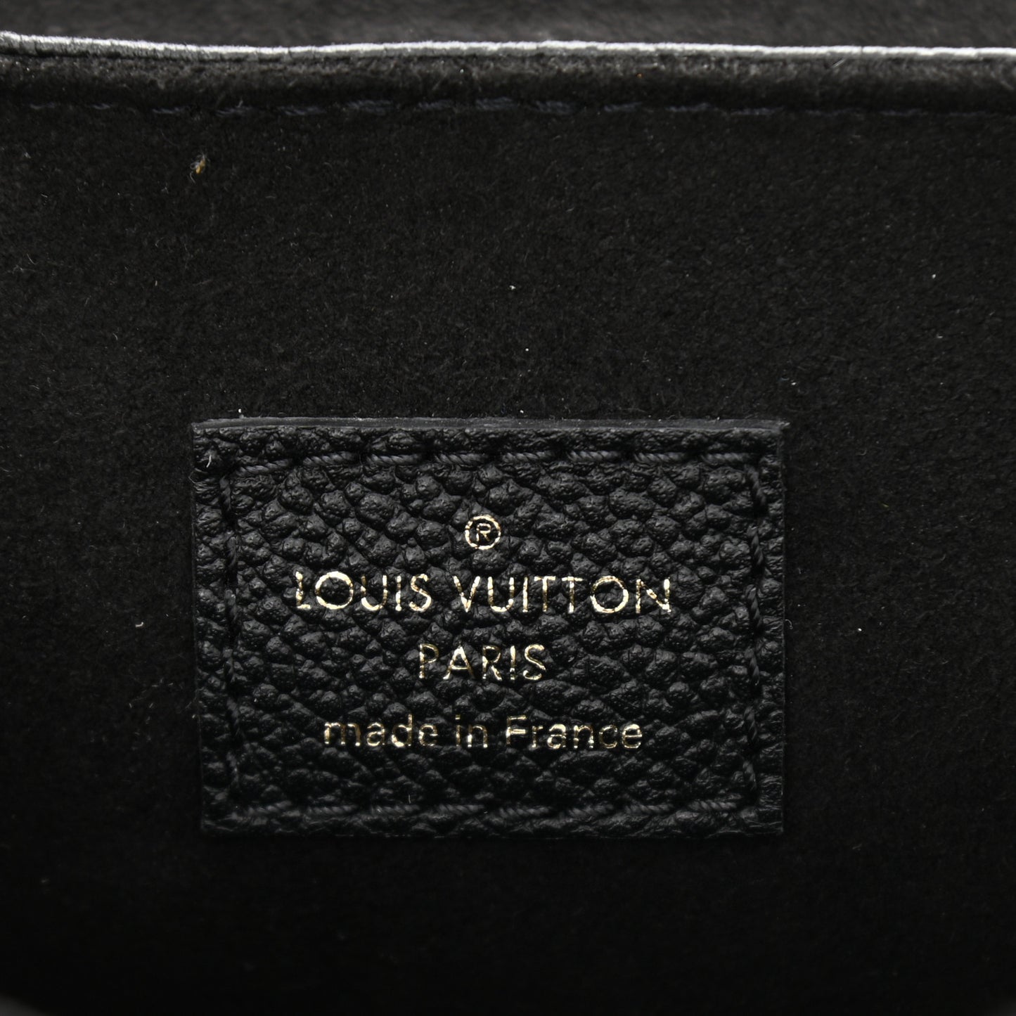 Empreinte Monogram Giant Tiny Backpack Black