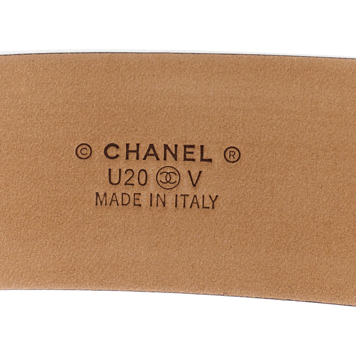 Chanel Calfskin Belt 95 38 Black 3 of 7
