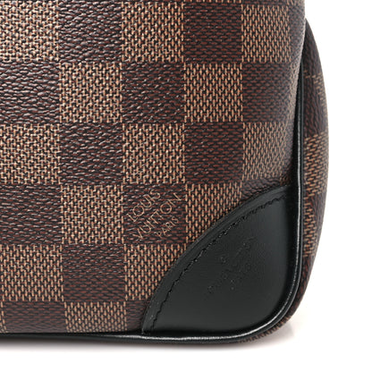 Louis Vuitton Damier Ebene Odeon PM Black 6 of 9