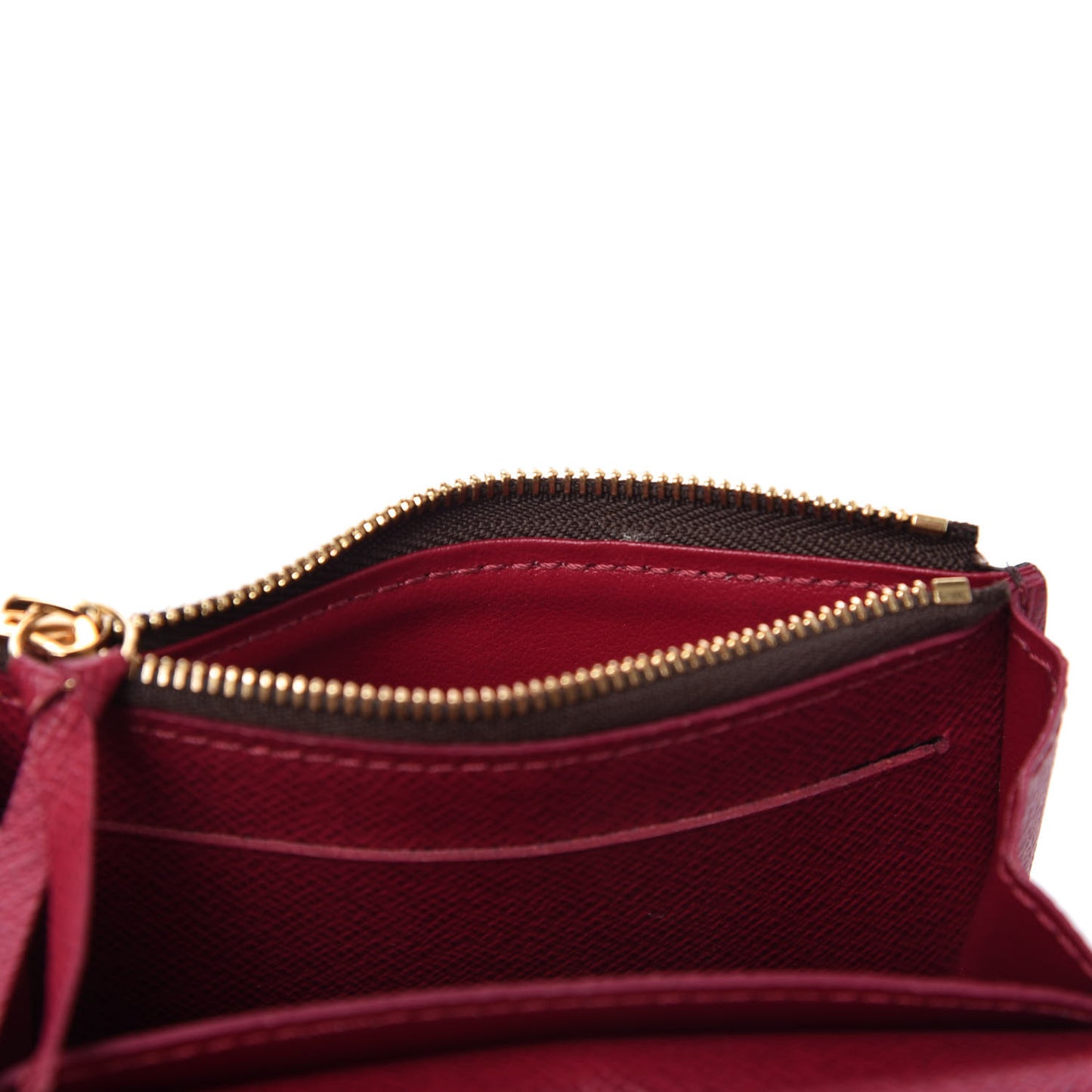 Monogram Rosalie Coin Purse Fuchsia