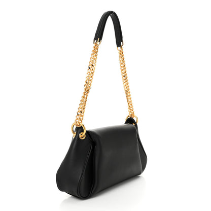 Tom Ford Natural Grain Calfskin Tara Chain Shoulder Bag Black 3 of 10