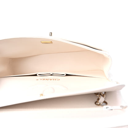 Chanel Caviar Quilted Small Double Flap White 5 of 9