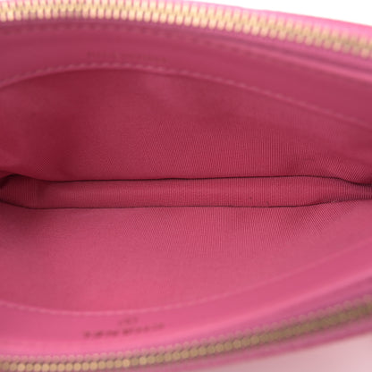 Chanel Caviar Quilted Small Clutch With Chain Pink 5 of 11