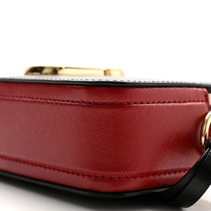 Marc Jacobs Saffiano Small Snapshot Camera Bag Black Multicolor 9 of 9