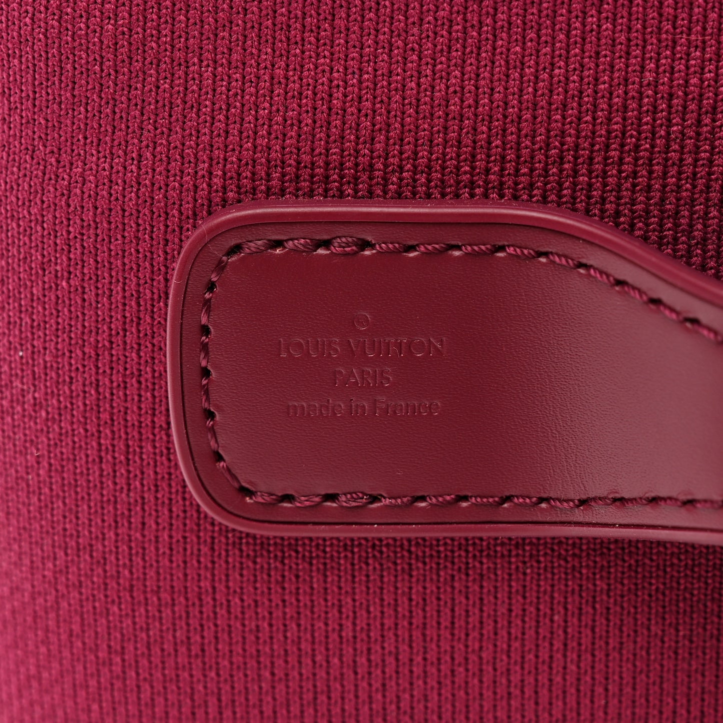 Knit Monogram Horizon Soft Duffle 55 Fuchsia