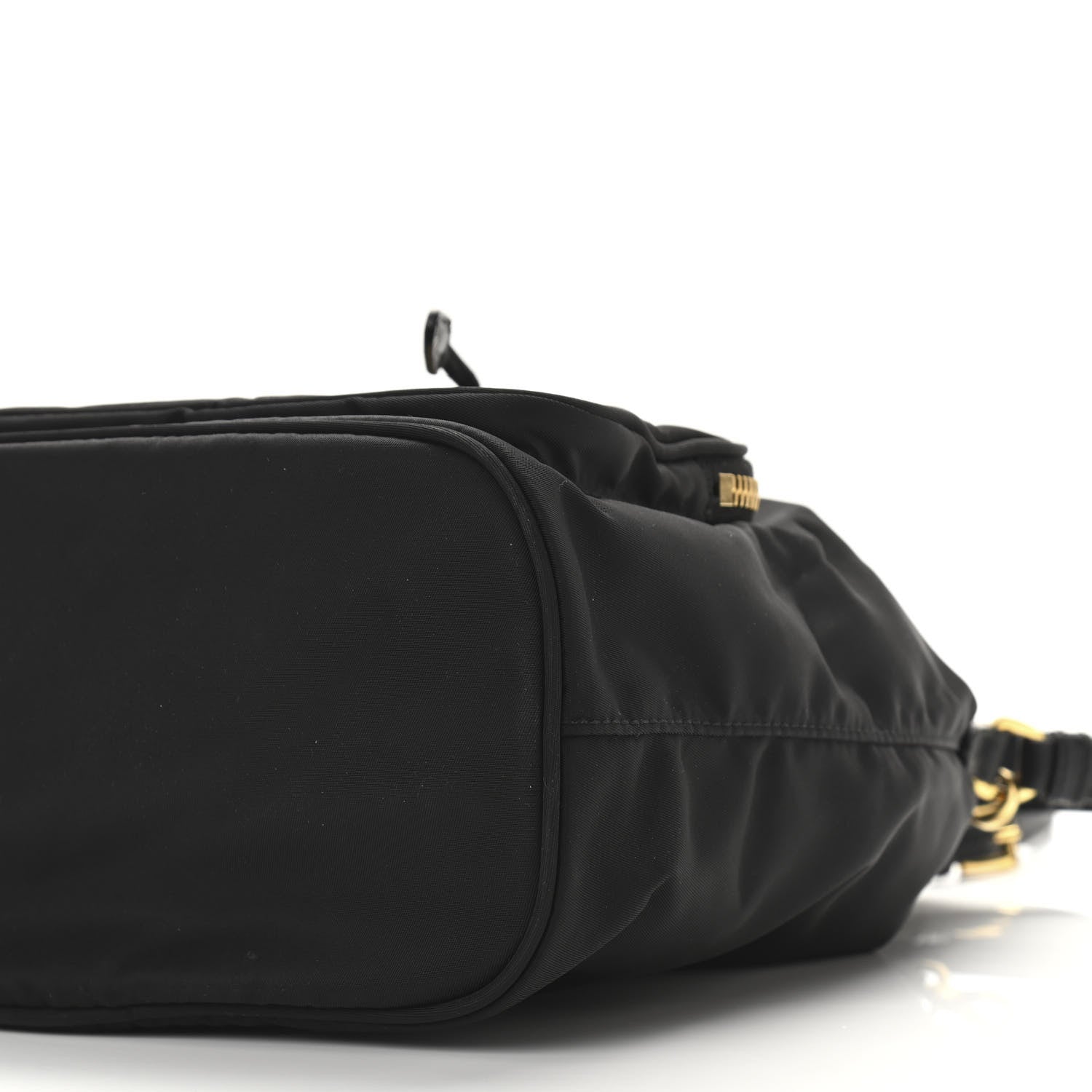 Prada Re-Nylon Duet Drawstring Shoulder Bag Black 10 of 10