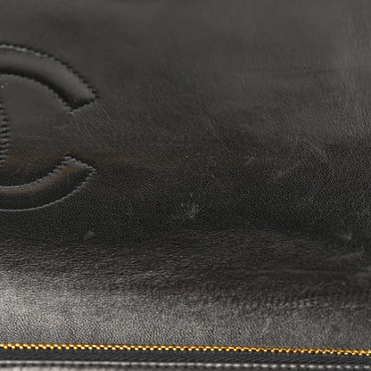 Chanel Lambskin Quilted Backpack Black 11 of 12