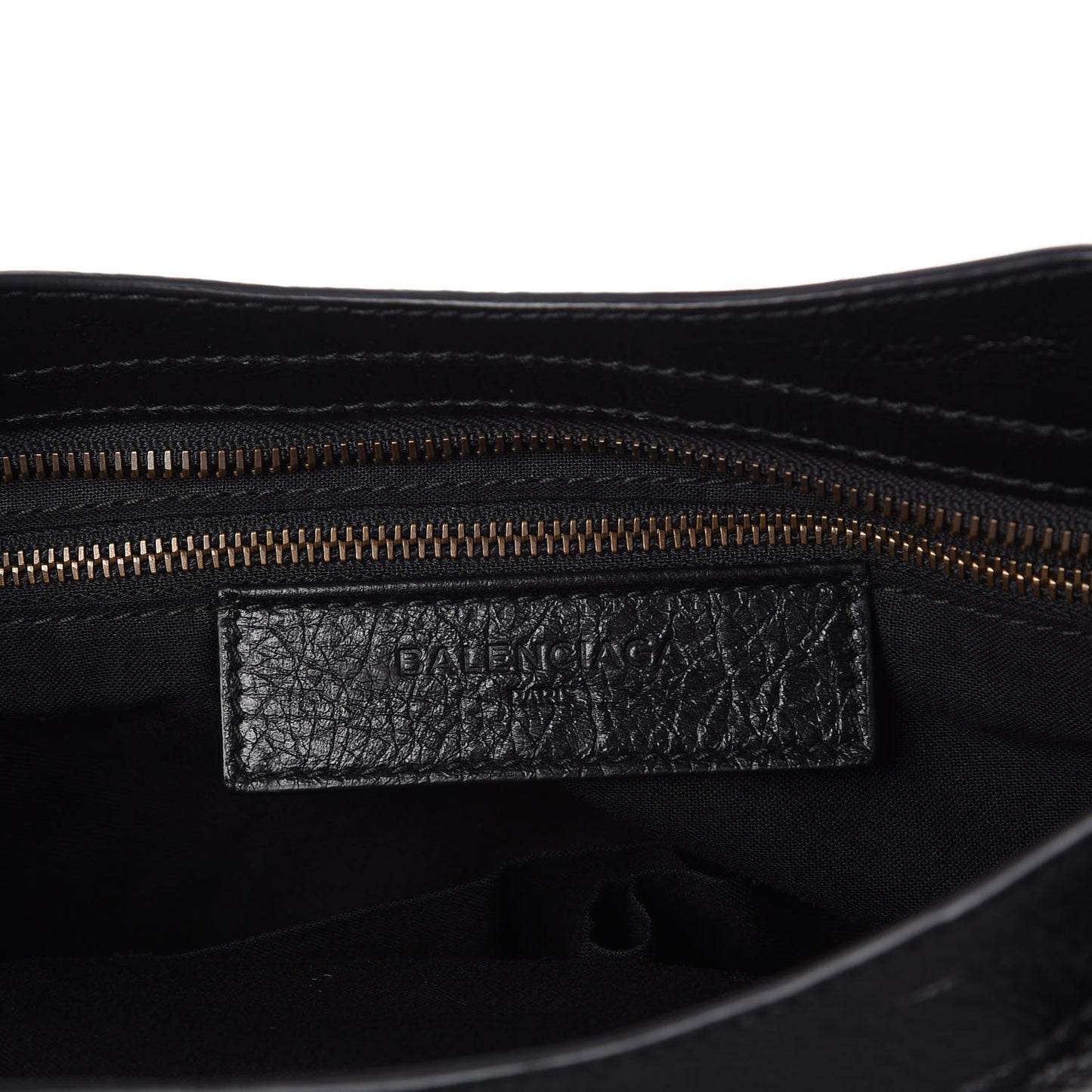 Agneau Arena Graffiti Short Strap Classic Hardware City Black White