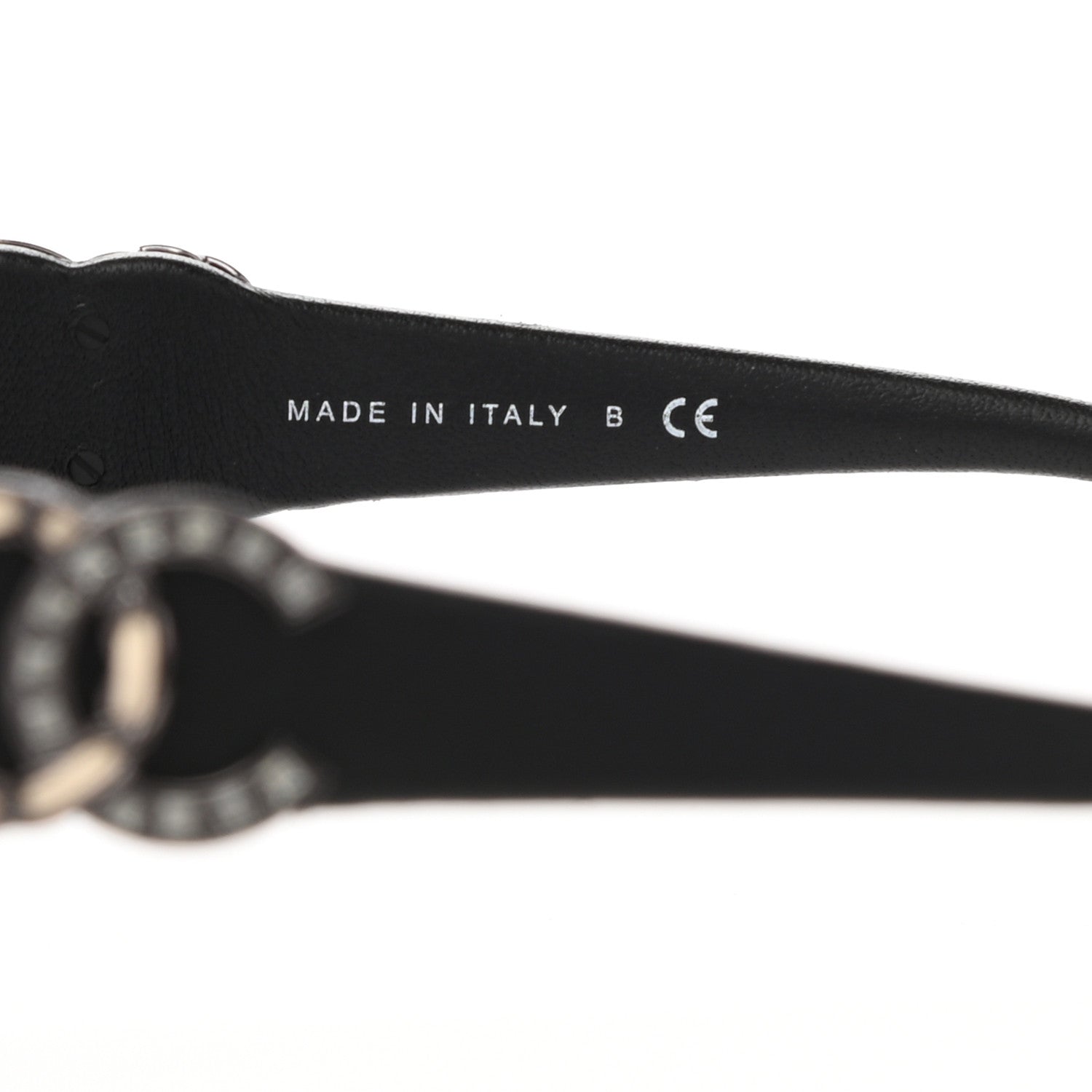 Chanel Acetate Square CC Sunglasses 5456 Black 6 of 9