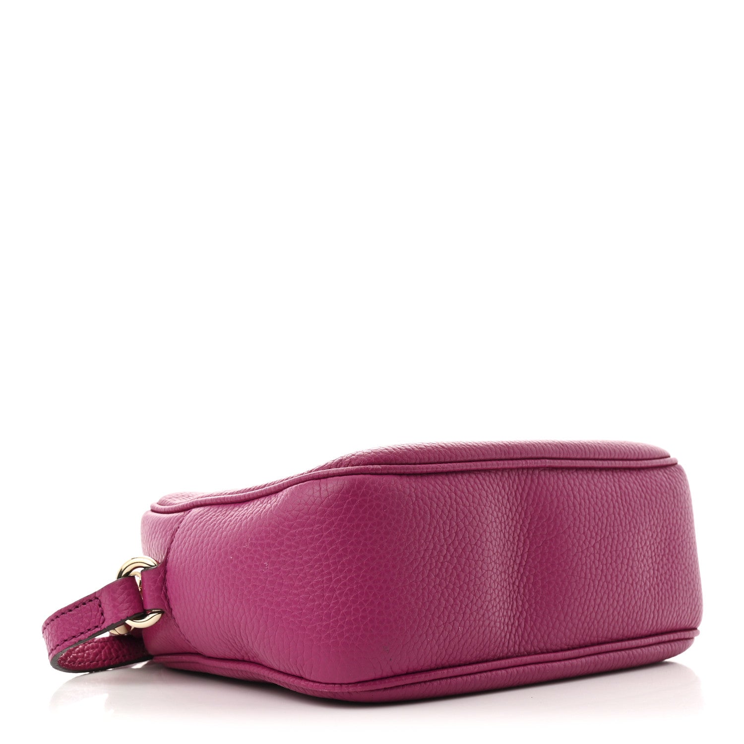 Gucci Pebbled Calfskin Small Soho Disco Bag Bright Bouganville 4 of 12