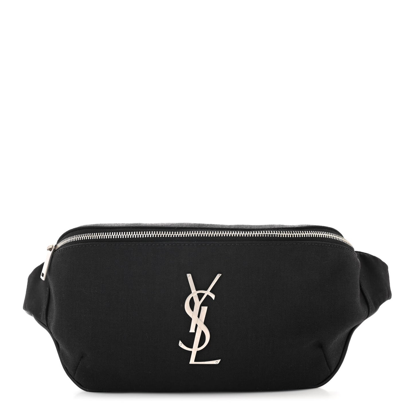 Canvas Monogram Belt Bag Black