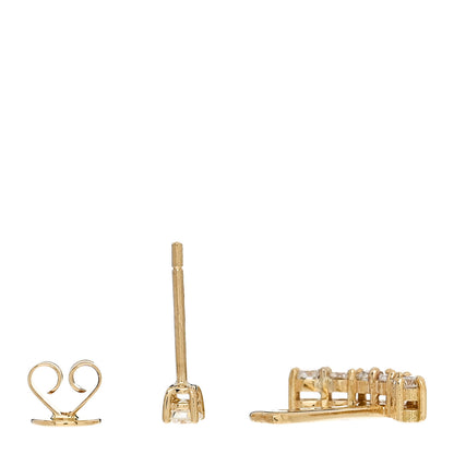 Anita Ko 18K Yellow Gold Diamond Earring Jacket 3 of 5