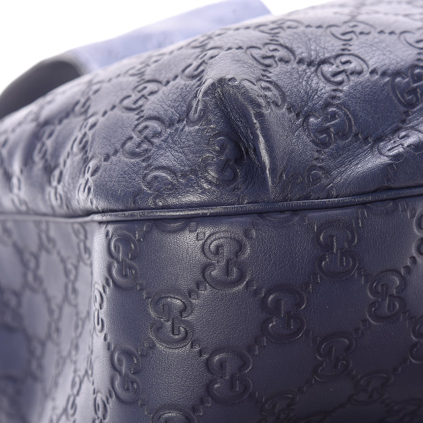 Guccissima Medium Emily Hobo Blue