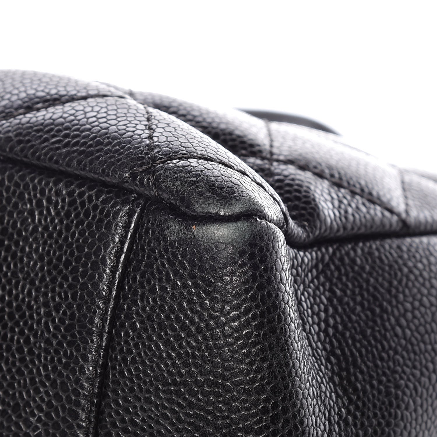 Chanel Caviar Quilted Grand Shopping Tote GST Black 12 of 16