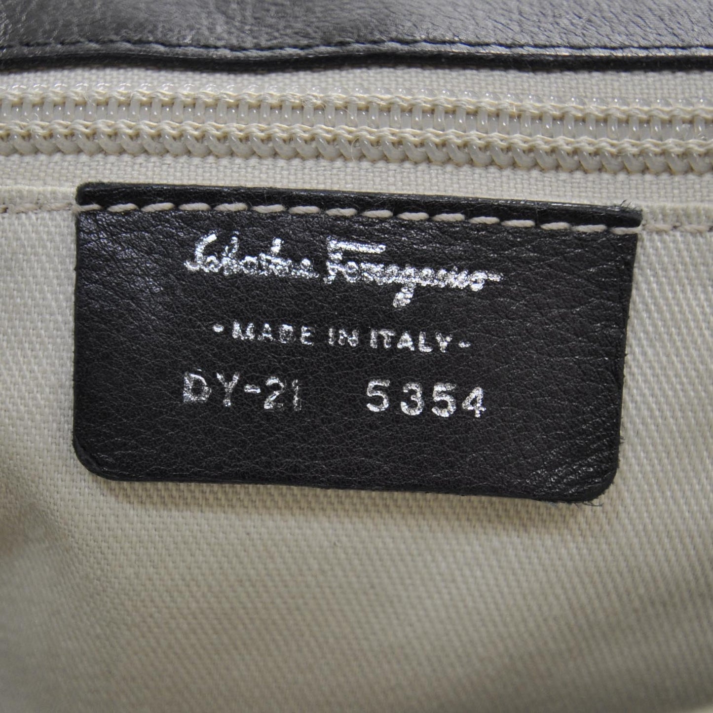 SALVATOREFERRAGAMOLeatherVirnaSatchelBlack