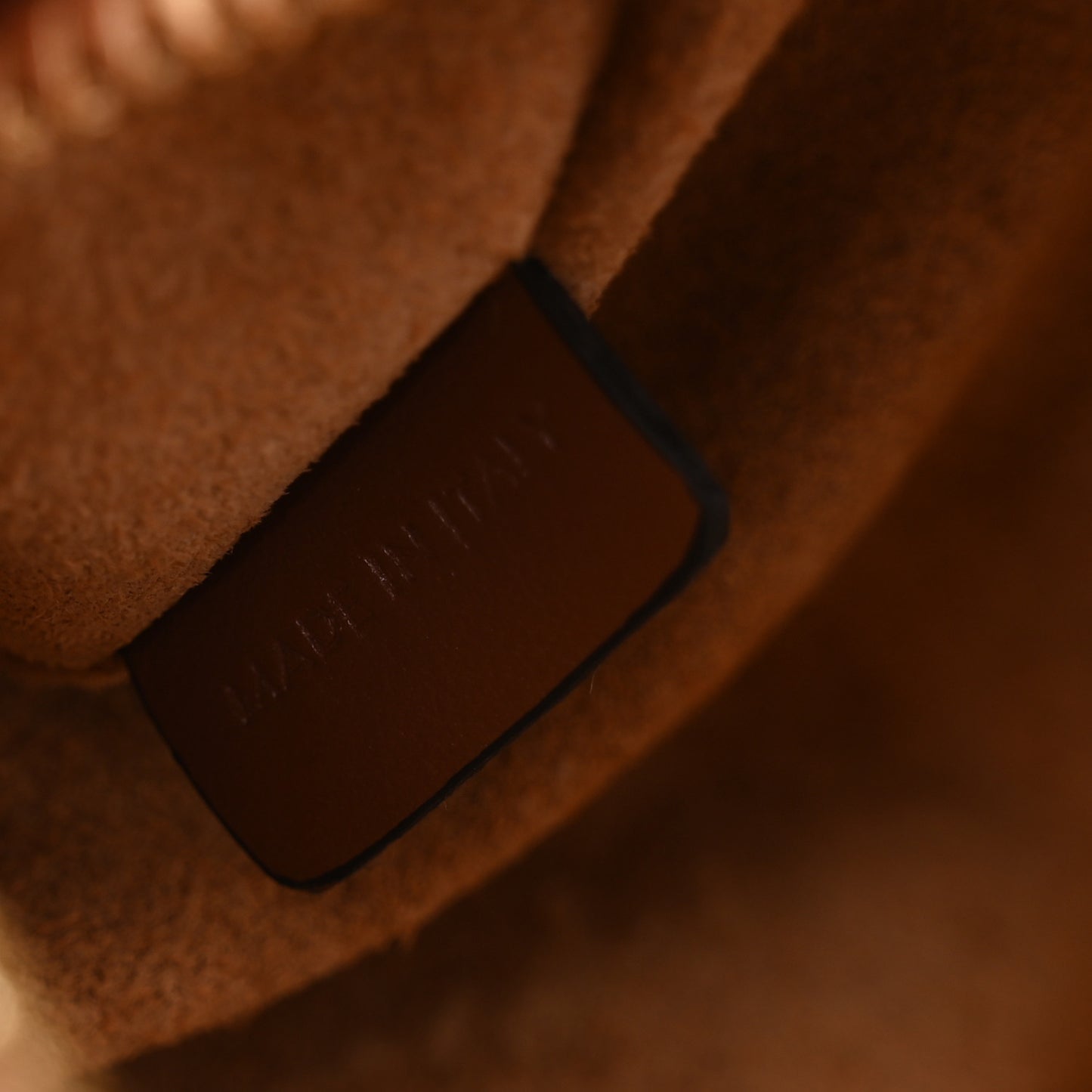 Smooth Calfskin Triomphe Mini Boston Bag Tan