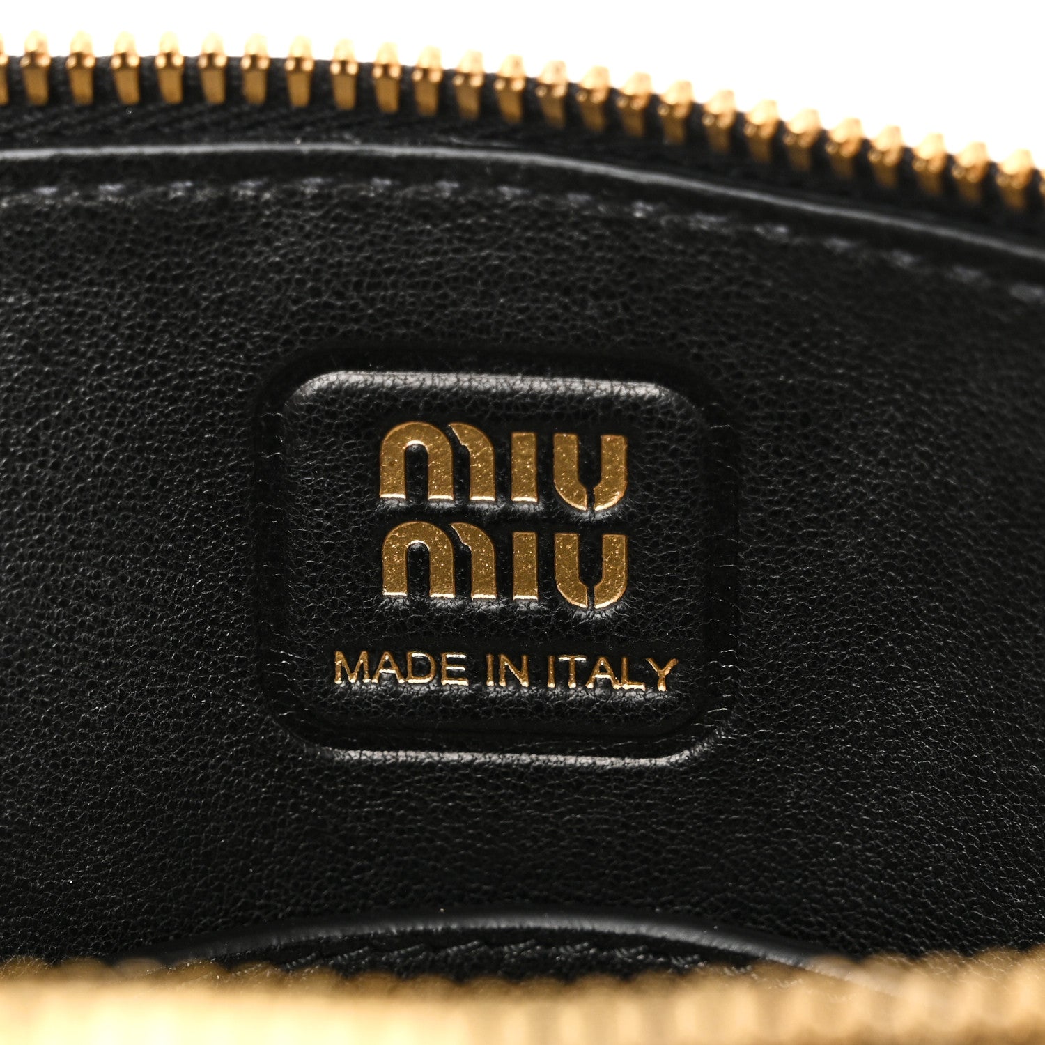 ミュウ　026 Miu Miu Nappa Mini Aventure Bag Black 1723748 – FASHIONPHILE