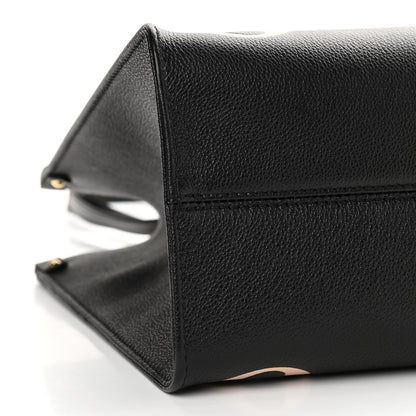 Louis Vuitton Empreinte Monogram Giant Onthego MM Black Beige 7 of 10