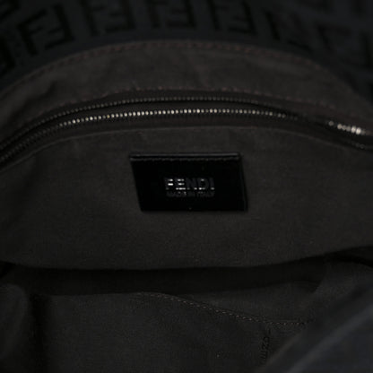 Fendi Zucchino Mama Baguette Black 5 of 10
