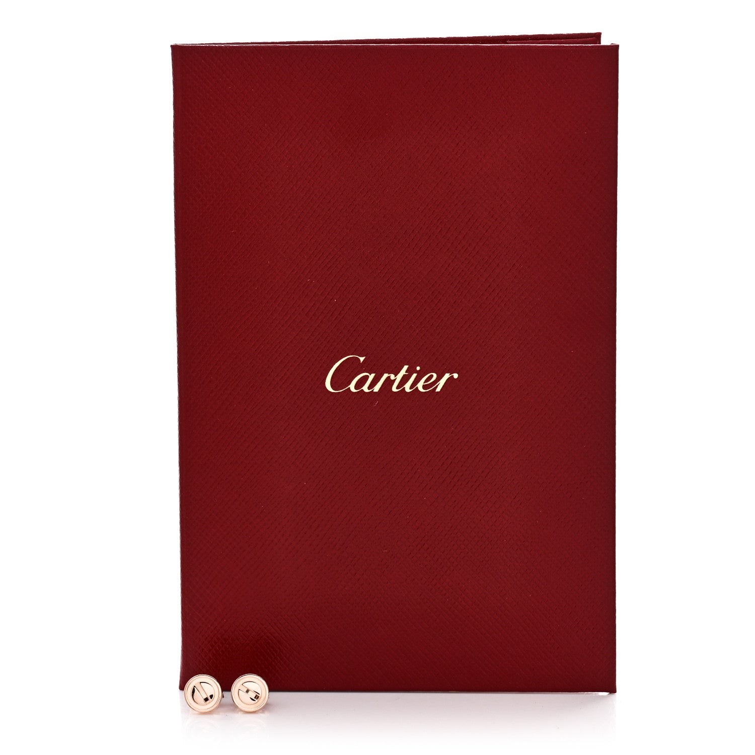 Cartier 18K Pink Gold LOVE Earrings 5 of 5