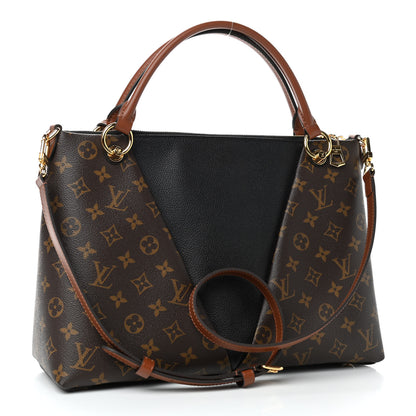 Louis Vuitton Monogram V Tote MM Black 3 of 5