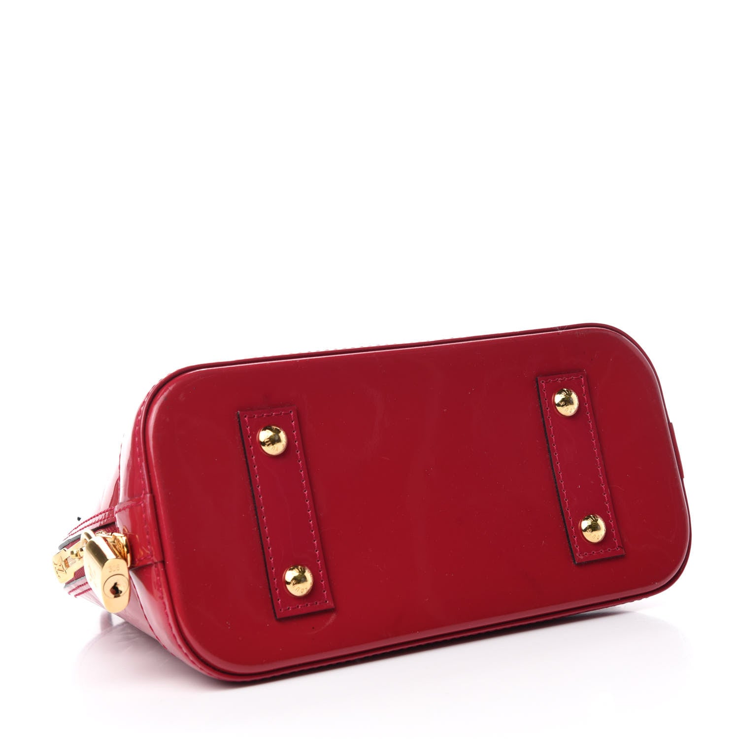 Louis Vuitton Vernis Alma BB Rose Indien 4 of 10