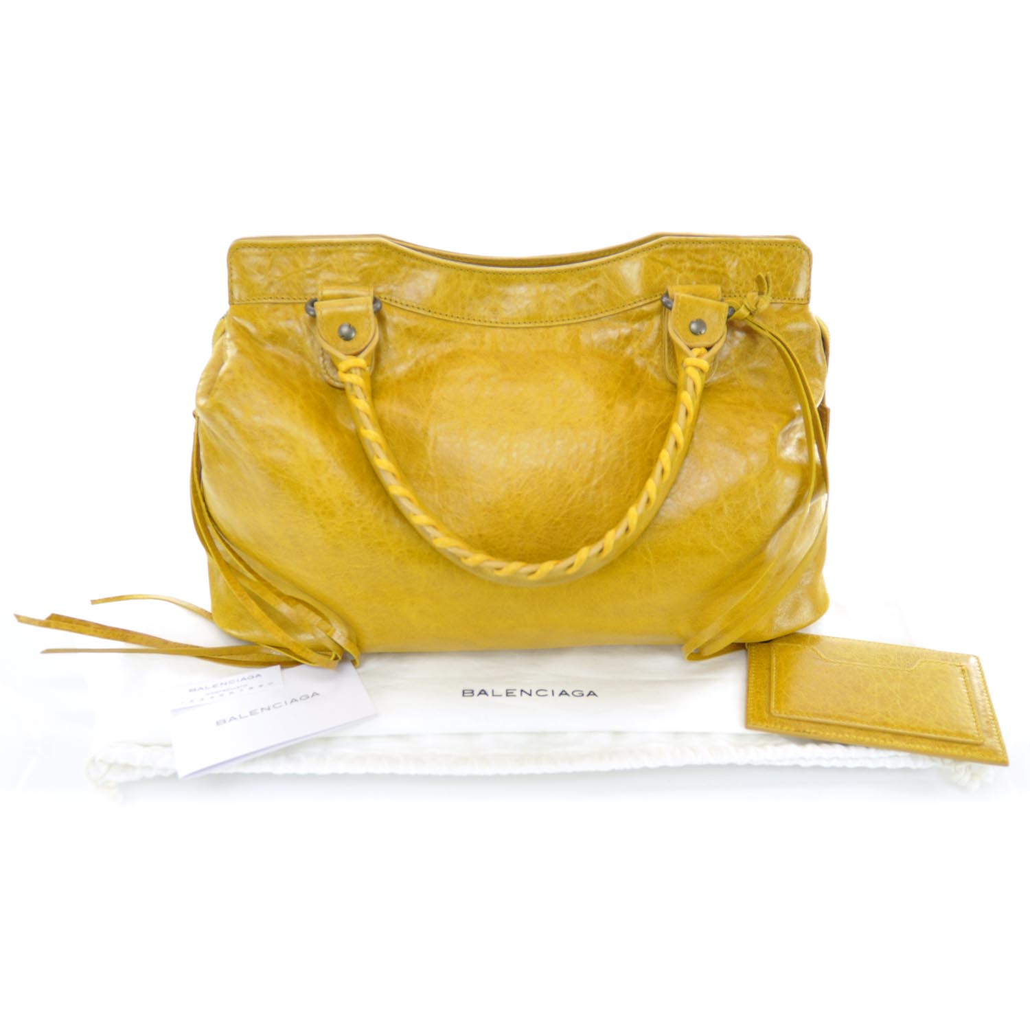 Balenciaga Chevre Step Bag Marigold 3 of 9