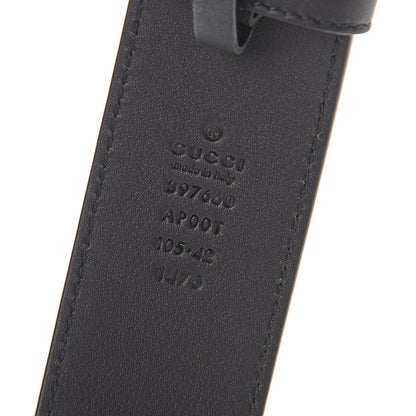 Gucci Moon Calfskin Double G 40mm Belt 105 42 Black 7 of 9