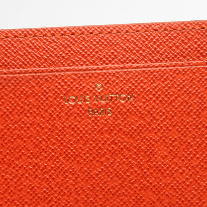 Louis Vuitton Calfskin Jeanne Wallet Insert Piment 5 of 6