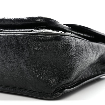 Saint Laurent Crinkled Calfskin Matelasse Monogram Medium Niki Chain Satchel Black 11 of 11