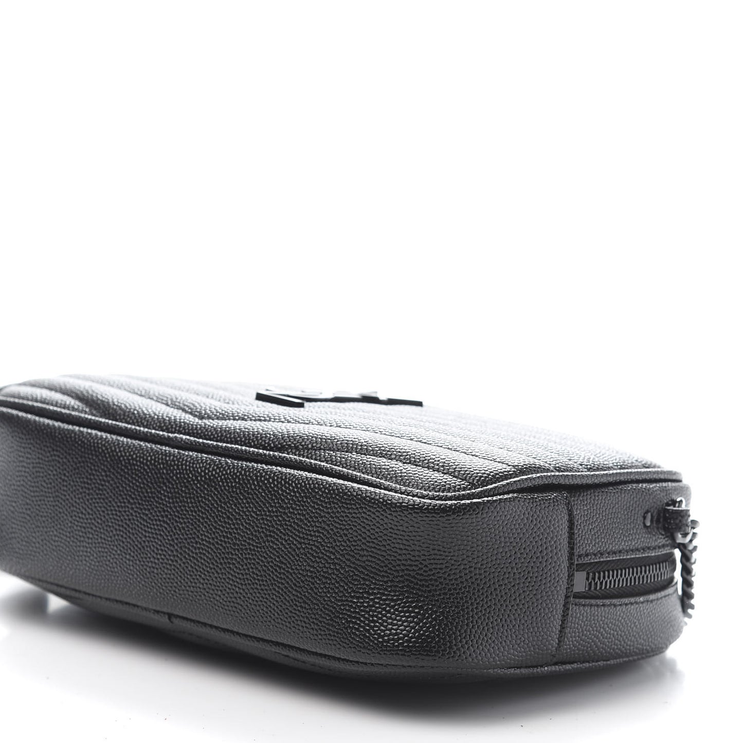 Grain De Poudre Matelasse Monogram Mini Lou Camera Bag Black